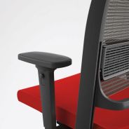 VALYOU Funktionsarmlehne rot