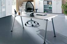 Hammerbacher Ergonomic Plus Serie A Tischsysteme