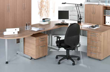 Hammerbacher Ergonomic Serie E Tischsysteme