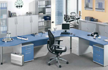 Hammerbacher Ergonomic Serie W Tischsysteme